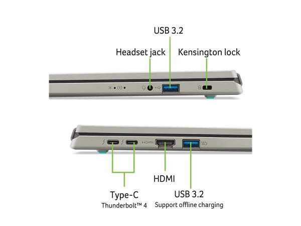 ACER Aspire Vero 40,6cm (16") Ultra 7-155U 16GB 1TB W11 NX.KU3EG.002