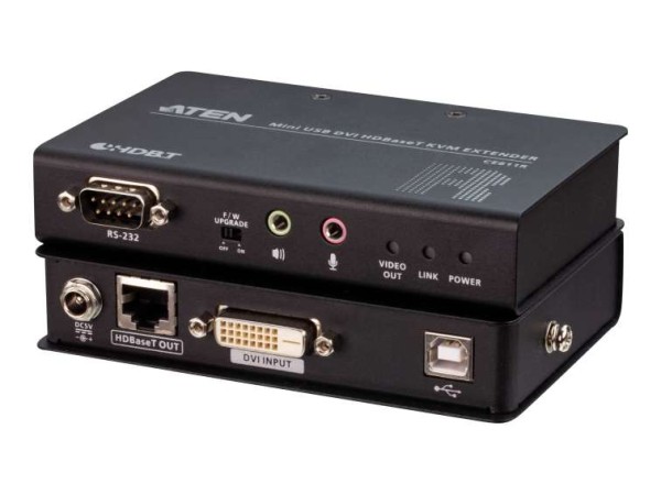ATEN CE 611 - KVM-/Audio-/USB-/serieller Extender - HDBaseT - USB - bis zu CE611