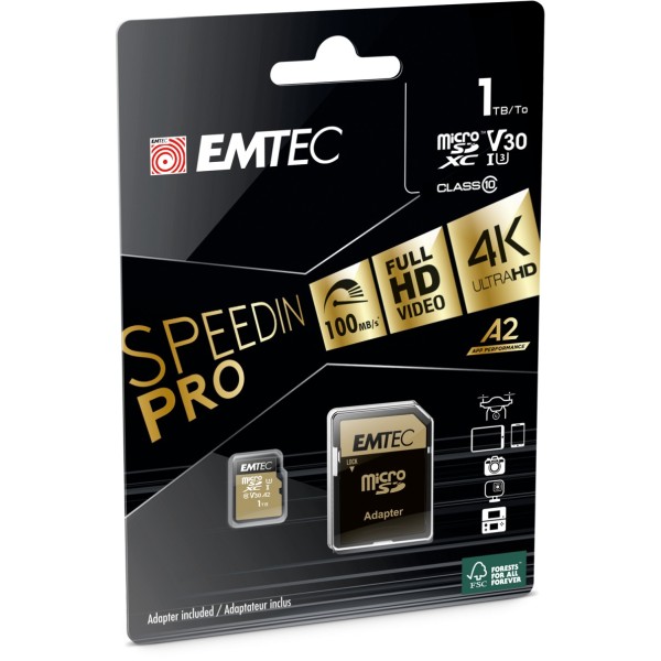 EMTEC EMTEC UHS-I U3 V30 A2 SpeedIN 1TB