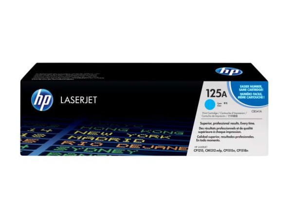HP 125A Cyan LaserJet Tonerpatrone (CB541A) CB541A