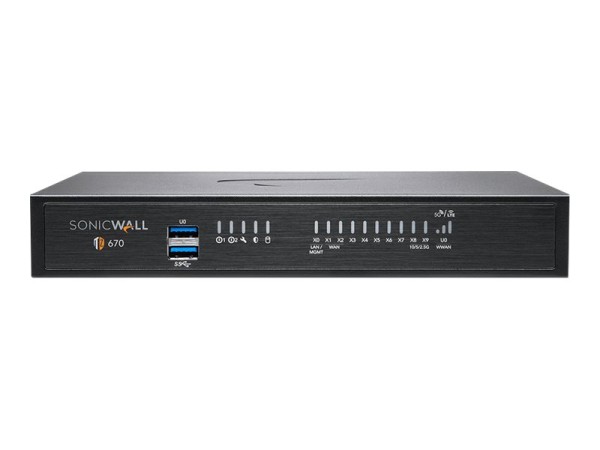 SONICWALL TZ670 SECURE UPGRADE PLUS - ADVANCED EDITION 3YR 02-SSC-5684