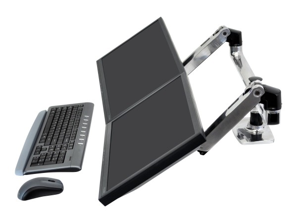 ERGOTRON LX Dual Side-by-Side Arm black 45-245-026