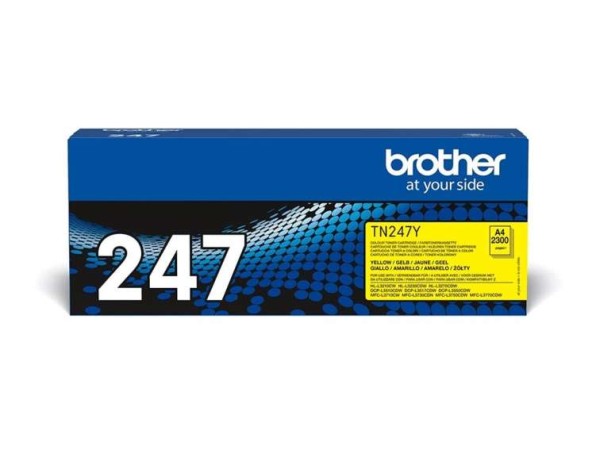 BROTHER Jumbo-Toner Gelb (ca. 2.300 Seiten gemäß ISO/IEC19798) TN247Y
