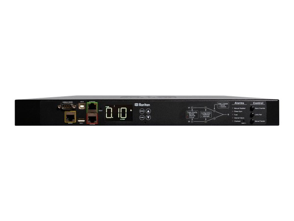 RARITAN PDU transfer switch 1 phase 230V, 16A, IEC60320-C20 to 8x C13 + 1x PX3TS-1875R