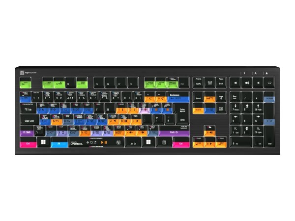 LOGIC-KEYBOARD Logickeyboard Unreal Engine Astra 2 UK PC LKB-UNREAL-A2PC-UK
