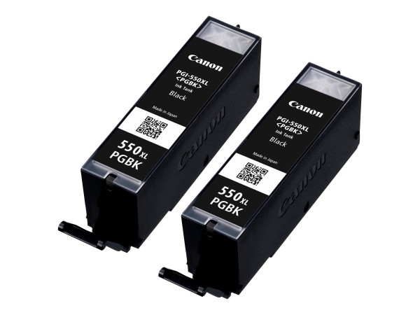 CANON PGI 550PGBK XL Twin pack 2er Pack Schwarz Tintenbehälter 6431B005