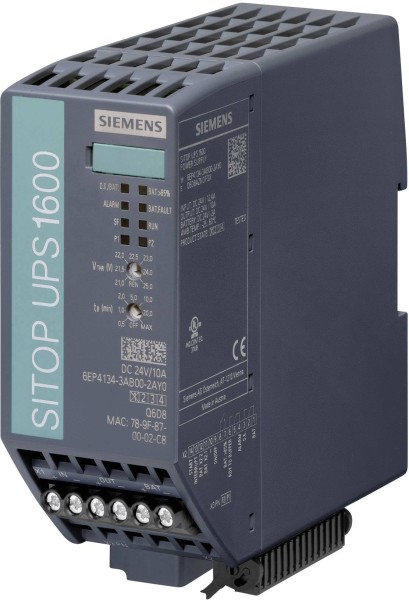 SIEMENS SIEMENS Industrielle USV-Anlage (DIN Rail) Siemens SITOP UPS1600