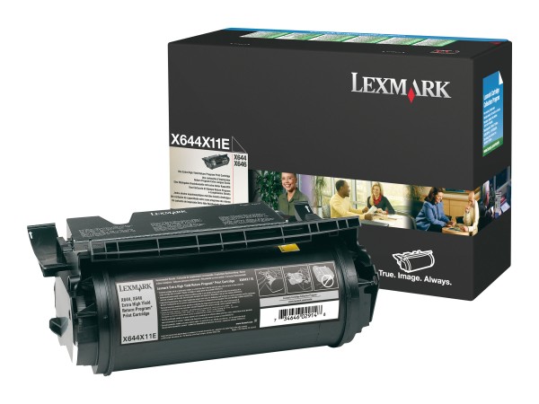 LEXMARK LEXMARK Besonders hohe Ergiebigkeit Schwarz Tonerpatrone LRP