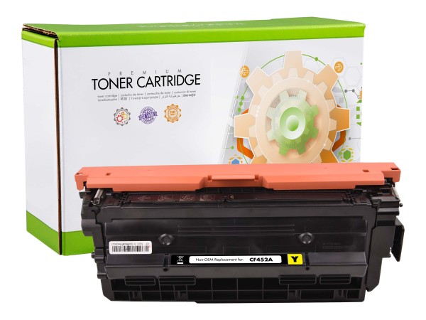 STATIC CONTROL STATIC Toner cartridge compatible with HP CF452A yellow remanufactured 10,500 pages