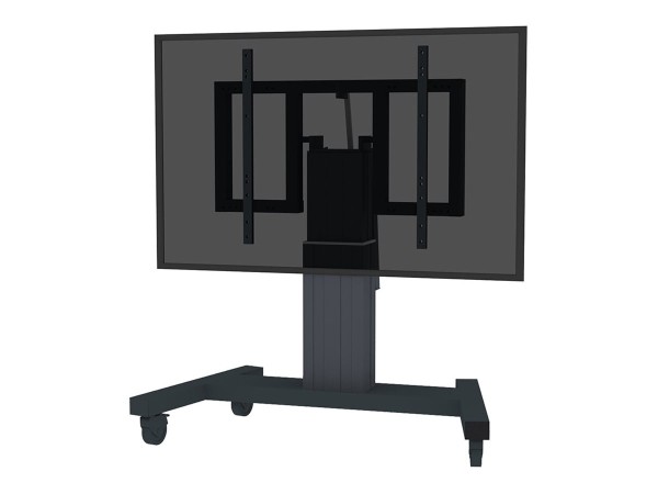 NEOMOUNTS NEOMOUNTS Mobiler Bodenständer für Flachbild-Fernseher bis 85" (215,9cm) - Schwarz