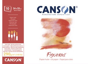 CANSON Zeichenpapierblock "Figueras", 330 x 240 mm, 290 g/qm