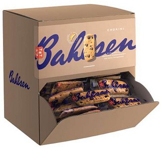 Bahlsen Gebäck "Chokini", Display