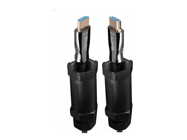 LINDY 100m gepanzert Fibre Optic Hybrid HDMI 8K60 Kabel 38533