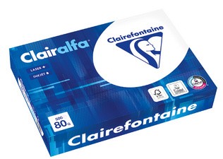 Clairalfa Multifunktionspapier, DIN A4, 80 g/qm, gelocht