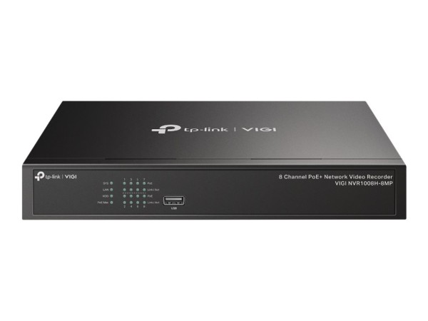 TP-LINK VIGI 8 Channel PoE Network Video Recorder VIGI NVR1008H-8MP