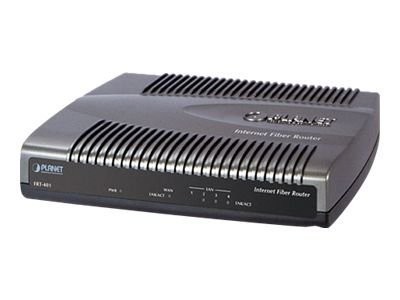 PLANET TECHNOLOGY PLANET TECHNOLOGY Internet Fiber Router with 4-Port Switch FRT-401