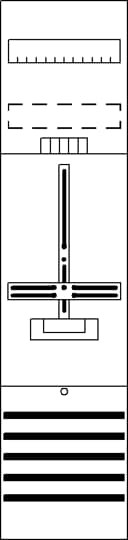 ABB ABB Striebel Zählerfeld 7RE 1Z 16Q DF17A1XB vorverdr. m.Zählerkreuz 2CPX054179R9999