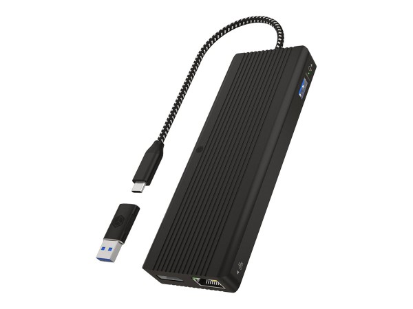 RAIDSONIC RAIDSONIC Dockingstation IcyBox 3xUSB 3.2 Gen1 Type-A, HDMI, 2x4K@60Hz retail