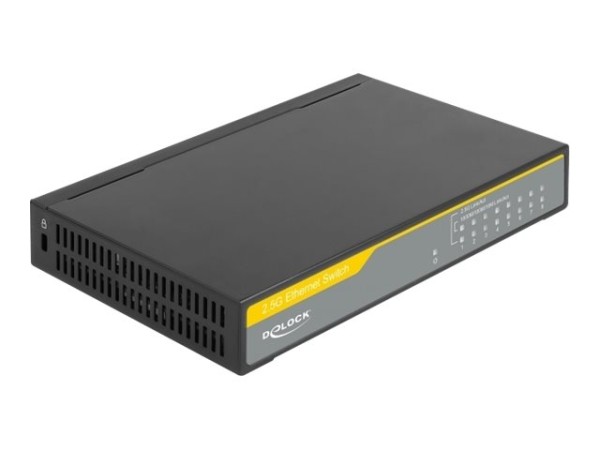 DELOCK DELOCK 2,5Gigabit Ethernet Switch 8 Port