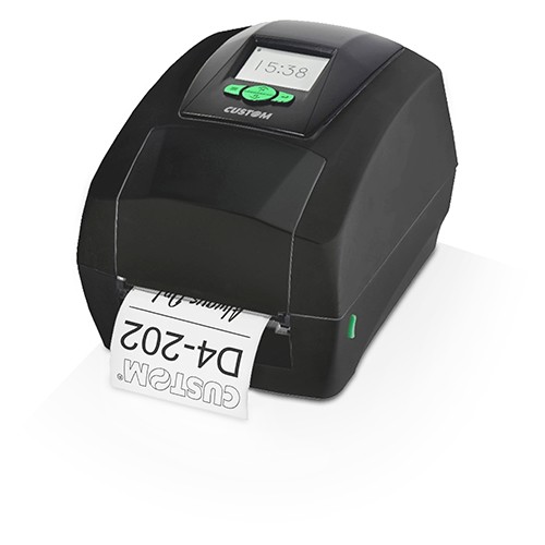 Custom LABEL PRINTER D4 202 DISPLAY