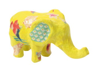 décopatch Pappmaché-Set "Elefant", 5-teilig