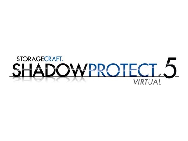 STORAGECRAFT Soft DS Storagecraft Virtual ShadProt SRV Edit. (v 5.x) 3 Lic incl. 1 Jahr Mainten.