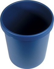 helit Papierkorb "the german", 45 Liter, PE, blau