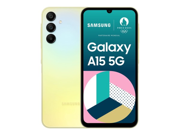 SAMSUNG Galaxy A15 A156B 5G 4GB 128GB yellow SM-A156BZYDEUB