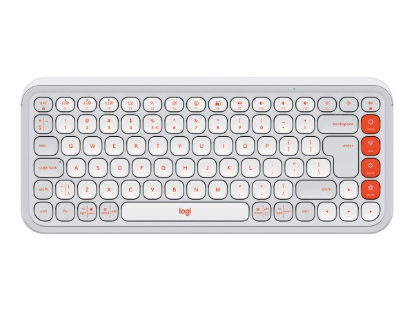 LOGITECH POP ICON KEYS - OFF WHITE - US 920-013072
