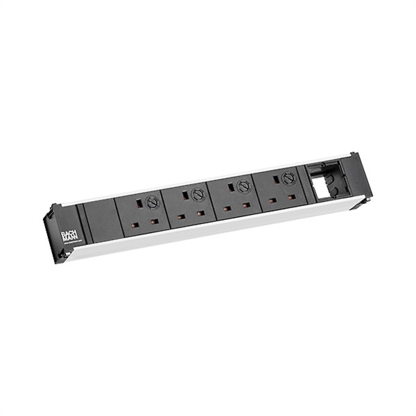 BACHMANN BACHMANN Steckdosenleiste für Coni 4xUK Dosen 3,15
