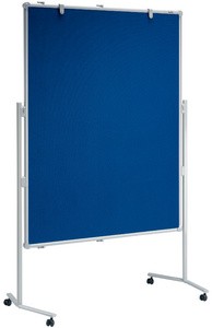 MAUL Moderationstafel professionell, 1.200 x 1.500 mm, blau