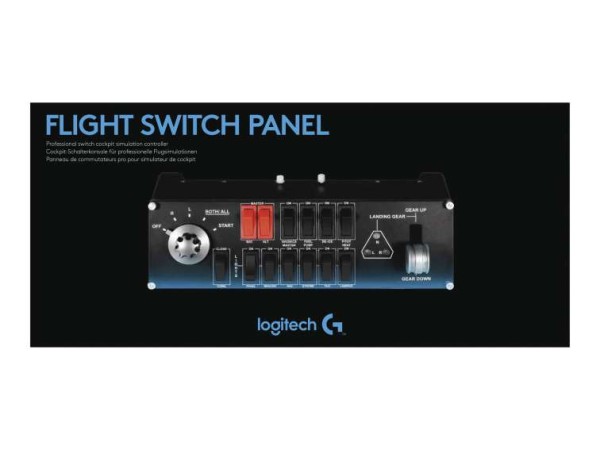 LOGITECH G Saitek Pro Flight Switch Panel - USB - WW 945-000012