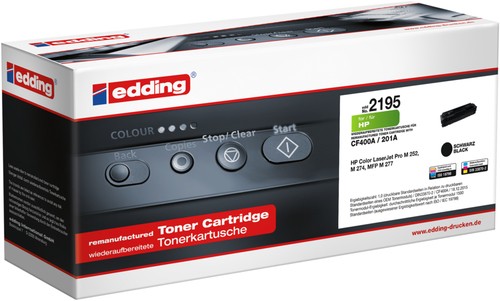 EDDING EDDING EDD-2195 schwarz Toner ersetzt HP 201A (CF400A) (18-2195)