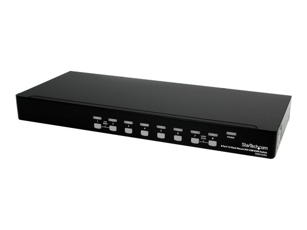 STARTECH.COM 8 Port 1HE DVI USB KVM Switch - 8-fach DVI-I / USB-B Umschalte SV831DVIU