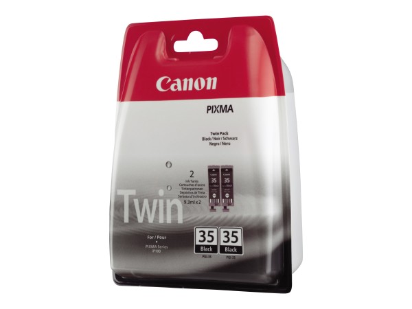 CANON CANON PGI 35 Twin Pack 2er Pack Schwarz Tintenbehälter