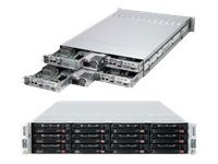 SUPERMICRO SUPERMICRO 19" BB 2U Supermicro SYS-6027TR-H71RF (SC827HQ-R1620B / 4x X9DRT-HF)