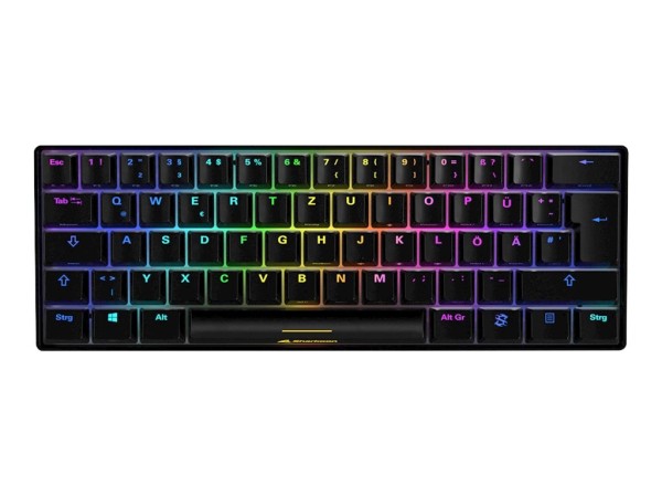 SHARKOON SHARKOON SGK50 S4 bk Kailh Brown DE