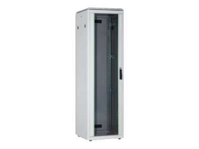 DIGITUS Netzwerkschrank 47HE 600x600mm, grau, Unique DN-19 47U-6/6-1