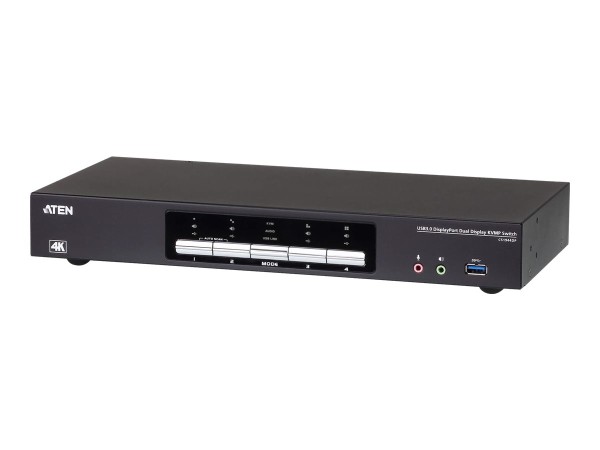 ATEN CS1944DP KVMP-Switch 4-fach, DisplayPort für 2 Displays 4K, USB 3.0, A CS1944DP