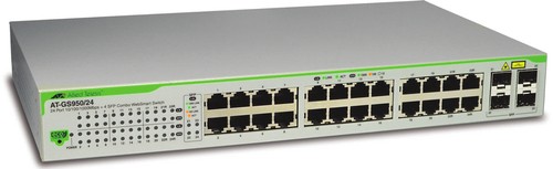 ALLIED TELESIS 24PORT 10/100/1000TX WS SWITCH AT-GS950/24-30