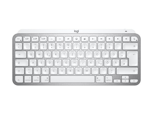 LOGITECH MX Keys Mini for Mac, Space Grey Multi-Device-Tastatur für macOS u 920-012645