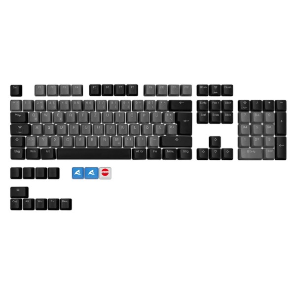 SHARKOON SHARKOON SKILLER SAC20 (schwarz, 115 Stück, ISO-Layout (DE))