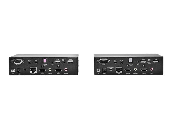 LINDY 100m Cat.6 Dual Head HDMI, USB & RS232 Extender 39374