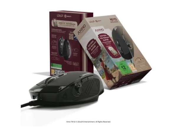 PIXMINDS LEXIP X UBISOFT ANNO 117 Bundle 3D Mouse + PC Game Key UBXLXBOX038
