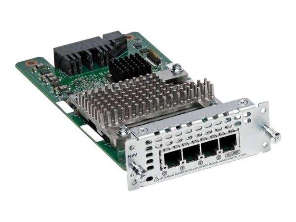 CISCO SYSTEMS 4-Port Network Interface Module FXS-E NIM-4FXSP=