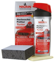 NIGRIN Performance Hartwachs-Politur Turbo, 500 ml