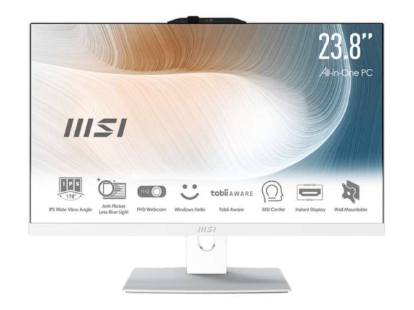 MSI Modern AM242P 1M-1872AT 60,5cm (23,8") Core 5 120U 16GB 512GB W11 00AE0722-1872
