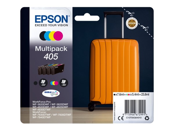 EPSON Multipack 4-colours 405 EasyMail C13T05G64510