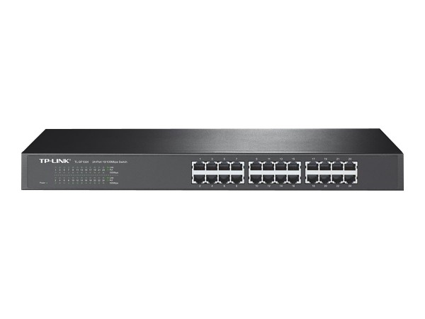 TP-LINK 24-Port 10/100 Mbps Switch 19" Unmanaged TL-SF1024