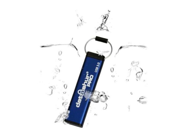 datAshur Pro USB Flash Drive 32 GB Blue IS-FL-DA3-256-32